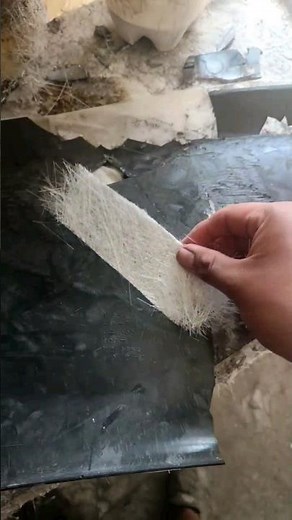 How to repair plastics with fiberglass