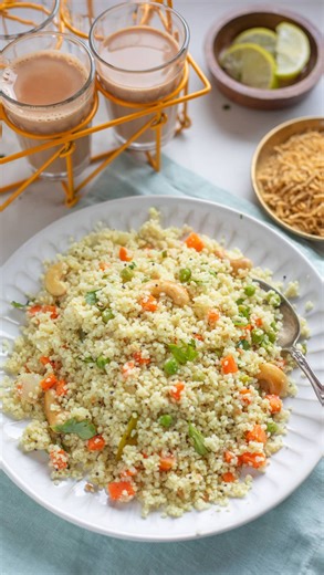 A healthier twist on a classic favorite 💚🌾 This millet upma is wholesome, satisfying, and perfect for everyday meals. Comment “millet” for the recipe. #milletrecipes #upma | Piping Pot Curry