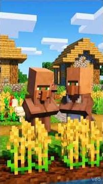 “Two Minecraft Villagers Had a Secret Conversation… 😂”