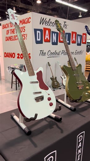 Welcome to DANOLAND! Come check out all NEW Dano 2026 at Booth 6607, Hall C🎸 #namm #danelectro | Danelectro Guitars
