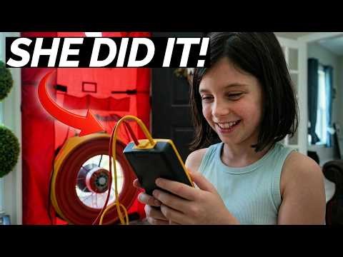 I Taught My 4TH GRADER How To Do a BLOWER DOOR Test!