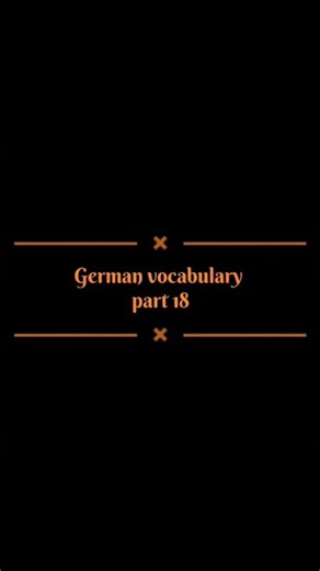 German vocabulary | German Practice | Learn German Free And Fast | Free Online Deutsch Course