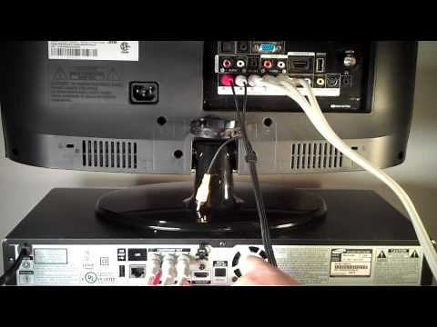 How to Connect Blu Ray to TV using Component Video
