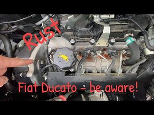 Potential Fiat Ducato Injector Rust Problems