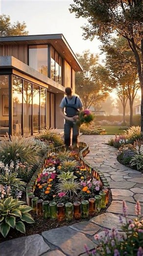 Amazing Ideas for Reusing Glass Bottles #crafts #homedecor