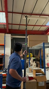 The dusty warehouse a bit of maintenance . #warehousemanagement #warehouse #DustRemoval #Hoover | Chris's Window Cleaning