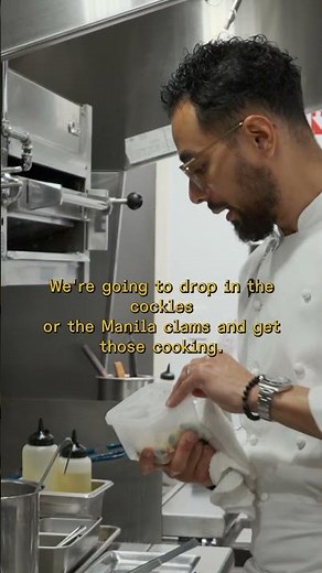 Chef Danny Garcia's tips for cooking clams #cookingtips #clams #seafood #chef #topchef