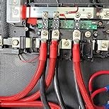 Victron Energy Lynx Distributor - Modular M8 DC Bus Bar with 4 Fuses - Fuse Monitoring via VictronConnect or Lynx Smart BMS & GX device for 12V, 24V, and 48V Systems - Part of Distribution System