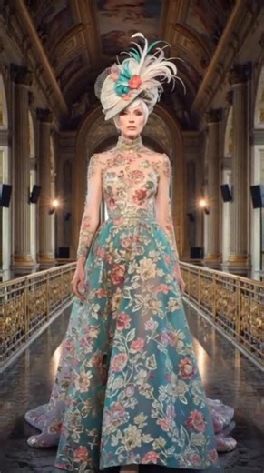 A Moment of Couture ✨ My Runway Look #fashion #shorts