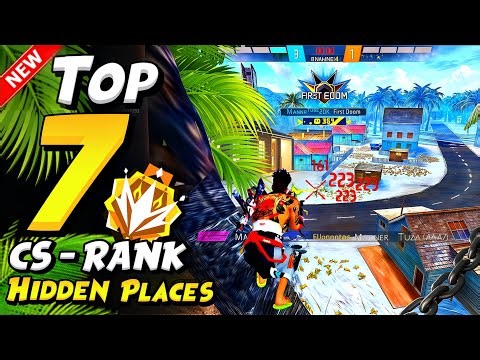 Top 10 Hidden Places In Cs Rank💀🔥- After New Rank Season☠️ || Cs Rank Tips And Tricks — Manner Tube🎯
