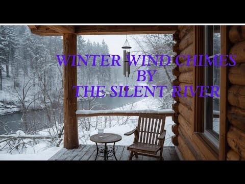 Winter Wind Chimes for Deep Sleep – Soothing Chime Sounds in a Snowy Silent Night