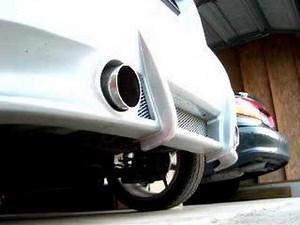 Apex Apex'i N1 Universal Muffler on Chevy Aveo 1.6L
