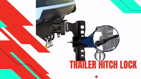 Amazon.com: Adjustable Trailer Hitch Fit 2 Inch Receiver, Trailer Hitch with Dual Solid Ball 2"(10000 LBS GTW) and 2-5/16"(12500 LBS GTW), 6" Drop & Rise Heavy Duty Aluminum Tow Hitch with 2 pin Locks & 1 Clip : Everything Else