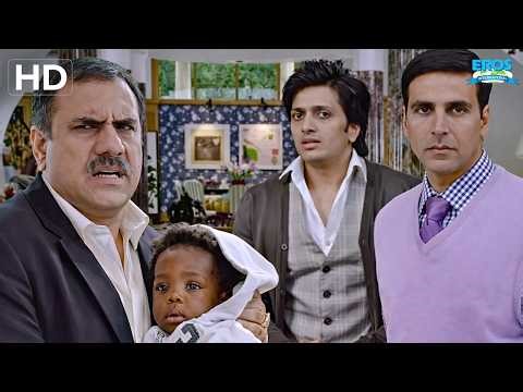 आ तो डामर नो टुकड़ो छे! 😳 - Housefull | Boman Irani Angry Father Scene | Akshay K, Deepika P |Comedy