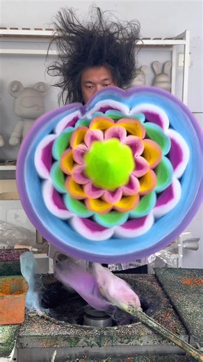 Exploring the World of Cotton Candy Art