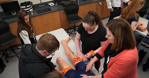 Stop the Bleed: Students learn life-saving trauma techniques