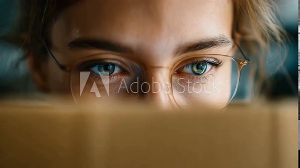 Intense Gaze: Capturing the concentrated expression of a young professional gazing intently at something unseen, highlighting the importance of focus and precision.