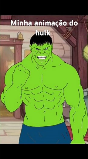 animação do hulk Cartoon