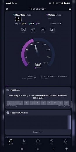 Airtel 5G Speed Test 2025/December: Real Download & Upload Speeds!#AirtelSpeedTest #Airtel5G #Downlo