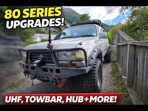 80 Series Upgrades — UHF, Towbar & Maintenance