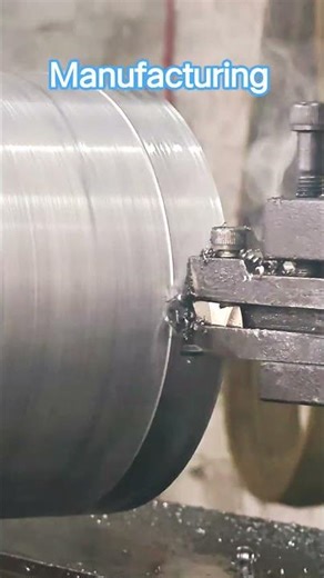 Part manufacturing on Lathe #trending #machine #lathe