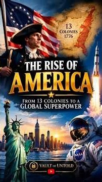 How America Went From 13 Colonies to a Global Superpower 🇺🇸 | U.S. History #AmericanHistory