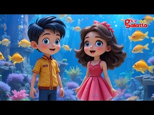 रंग-बिरंगी मछली - Colorful Fish Song | Hindi Nursery Rhymes for Children | Galatta Kids