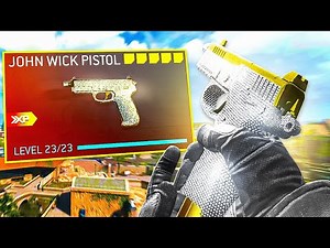 New JOHN WICK Pistol Loadout in Warzone🔥