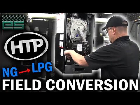 HTP Elite Ultra ELU Boiler Field Conversion | Natural Gas To Propane (LPG)