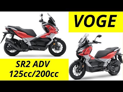 NEW VOGE SR2 ADV 125cc & 200 at EICMA 2023