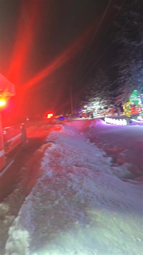 Were on scene! Hot chocolate is hot! Cookies and candy are also ready to be handed out! Santa will be here shortly. | Oxdrift Fire Team