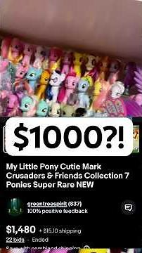 PLEASE STOP BUYING THESE!! My Little Pony g4 brushable toys
