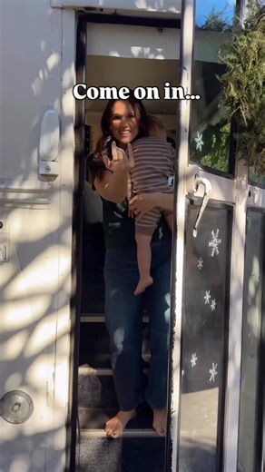 JD & Britney on Instagram: "You asked… and we listened! A Christmas bus tour 🎄 Can you believe we can fit 10 people, a pile of presents, and a real Christmas tree in our 217 sq ft bus?! How’s your shopping coming? Since we live intentionally tiny, Christmas can be a bit crazy - making sure I find things the kids will love, want for more than a month, and that actually fit in our space. Thankfully, my love language is gifts, and I genuinely love the challenge. I can’t wait for Christmas morning.