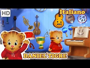 Daniel Tigre in Italiano 🥁🎼 Tutte le canzoni e canta insieme 🎹🎺 Stagione 1 Musica Pt. 1