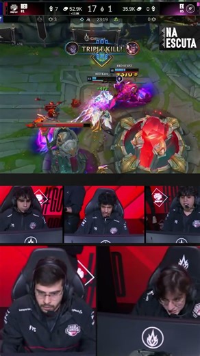 "Penta? Ah, não dá", mas a RED comemora mais uma vitória! #CBLOL