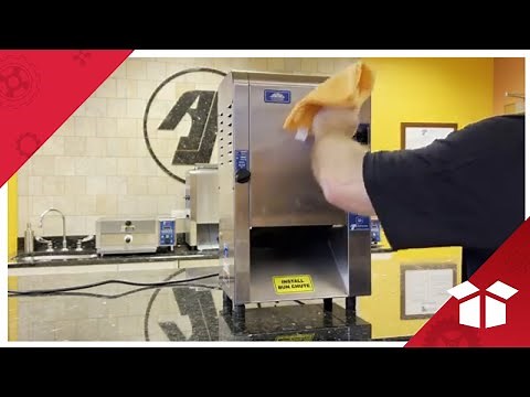 How to Clean an Antunes Vertical Contact Toaster Daily
