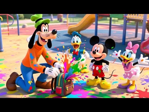🎨✨ Mickey & Minnie’s School Art Fair Adventure | Fun Kids Cartoon Story | Episode 3