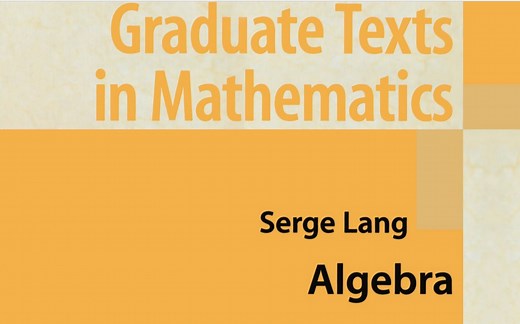 [Graduate Texts in Mathematics] Serge Lang - Algebra (2002, Springe)PDF资源分享