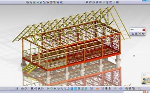 小别墅 建模 CATIA 渲染