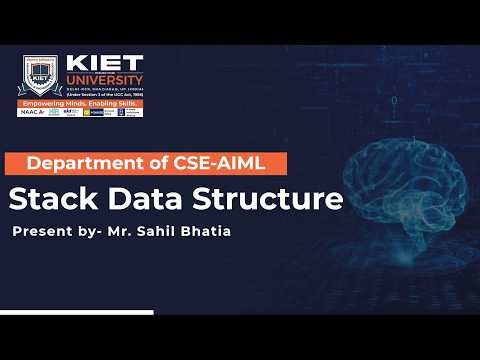 Stack Data Structure Explained | Prof. Sahil Bhatia