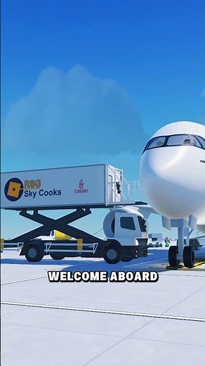 Roblox Ccs Emirates A350-900 #roblox #cabincrewsimulator