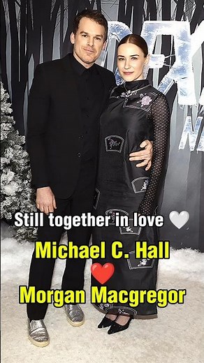 Michael C. Hall love story, ex-wifes and Morgan Macgregor 💓 #hollywood #love #michaelchall