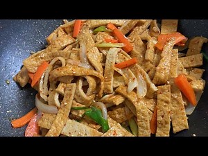 Stir Fried Korean Fish Cake