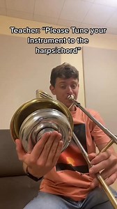 can you spot the mistake in this video? #trombone #wahwahpedal #harmonmute #music #classicalmusic #lingling40hours #harmonmute #charliebrown #snoopydog #harpsichord #clavichord | TromboneTimo