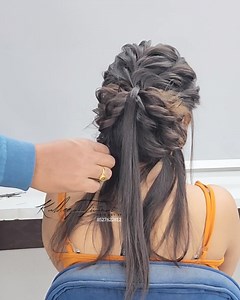 216K views · 1.4K reactions | Beautiful wedding hairstyle for girls || bridal hairstyle || hairstyle tutorial stepby step #kuldeephairstylist #wedding #hairstylist #openhairstyle #hairstyles #hairstyle #cute #Girls #class #ponyhairstyle | Kuldeep Hairstylist | Facebook