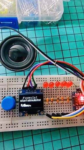 Formula 1 START Simulator Using Arduino Tutorial