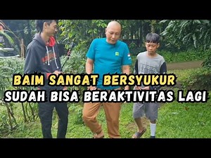 LUAR BIASA BAIM SUDAH BISA JALAN
