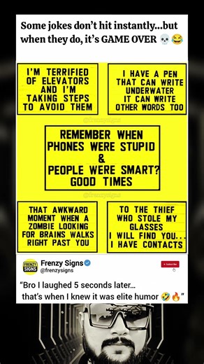 Funny Signs That Get Smarter the Longer You Look 😂💀