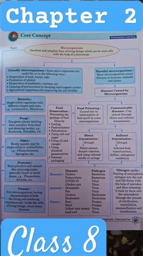 Class 8 |Ch- 2 | Micro organisms :Friends and Foe| #class8th #microorganismsfriendandfoe #biology