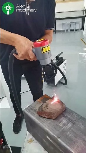 200W Pulsed Cleaning Machine EXPOSED for Laser Rust Removal!#shorts #laserclean #lasermachine